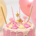8 Stars & Hearts Cake Topper Candles Alternative Image