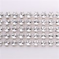 Culpitt Silver Diamante Trim - 25mm Alternative Image