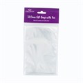 Culpitt Clear Gift Bags with Ties - Pack of 50 Alternative Image