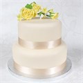 Gumpaste Yellow Rose Spray Alternative Image