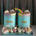 Rainbow Shooting Star Gumpaste Pic - 111 x 120mm Alternative Image