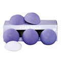 Purple Cupcakes Foam Ball Halves - Pack of 6 Alternative Image
