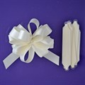 Purple Cupcakes Quick Pull Bow - Ivory Alternative Image