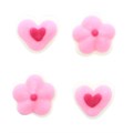 Culpitt Pink Mini Hearts & Flowers Sugar Decorations - Pack of 24 Alternative Image