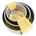 PME Round Cake Tin - 3 set - 6", 8", 10 x 4" Alternative Image