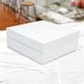 16" White UK Cake Box & Lid - single Alternative Image
