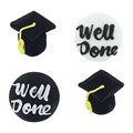 Culpitt Graduation Sugar Decorations - 12 Pieces Alternative Image