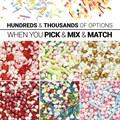 500g Culpitt Select Edible Hearts - White Alternative Image