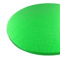 12" Round Green Cake Drum Board & White Cake Box Combo Alternative Image