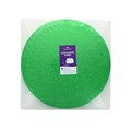 10" Round Green Cake Drum Board & White Cake Box Combo Alternative Image