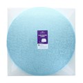 12" Round Light Blue Cake Drum Board & White Cake Box Combo Alternative Image