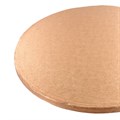 12" Round Copper Cake Drum Board & White Cake Box Combo Alternative Image
