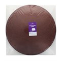 12" Round Brown Cake Drum Board & White Cake Box Combo Alternative Image