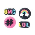 Baked with Love LOL Sugar Cake Decorations - Pack of 10 Alternative Image