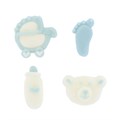 Baby Boy Sugar Cake Decorations by Baked with Love Alternative Image