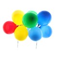 Rainbow Balloon Cloud Cake Topper Alternative Image