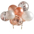 Rose Gold Balloon Cloud Cake Topper Alternative Image
