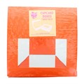 Baked With Love Brights Cupcake Boxes Twin Pack - Tangerine Alternative Image