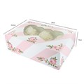 Baked With Love Patterned Display Cupcake Boxes Twin Pack - Afternoon Tea Alternative Image