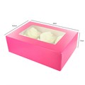 Baked With Love Patterned Display Cupcake Boxes Twin Pack - Sprinkles Alternative Image