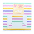 Baked With Love Patterned Cupcake Boxes Twin Pack - Bold Stripes Alternative Image