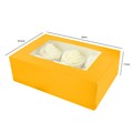 Baked With Love Brights Cupcake Boxes Twin Pack - Sunflower Alternative Image