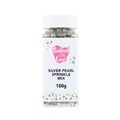 BWL Silver Sprinkles Pearls Mix - 100g Alternative Image