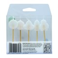 5 Space Candles with Bamboo Pic - 70mm Alternative Image