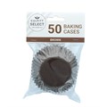 50 Culpitt Select Baking Cases - Retail pack - Brown Alternative Image