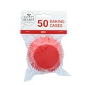 50 Culpitt Select Baking Cases - Retail pack - Red Alternative Image