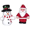 Red and White Merry Christmas Cake Decoration Kit, 6 Piece Set Alternative Image