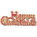 Red and White Merry Christmas Cake Decoration Kit, 6 Piece Set Alternative Image