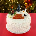 Christmas Woodland Cake Decoration Kit, 6 Piece Set Alternative Image