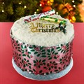 Traditional Holly Christmas Cake Decoration Kit, 6 Piece Set Alternative Image