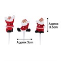 Christmas Cake Board & Decoration Set - Santa Alternative Image