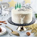 Christmas Cake Board & Decoration Set - Leaping Deer Alternative Image