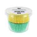 Baked with Love Green /Yellow Spot Greaseproof Baking Cases-50PK Alternative Image