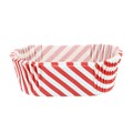 40 1lb Loaf Liners - Red Stripe Alternative Image