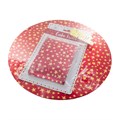 Christmas Cake Board & Decoration Set - Red & Gold Stars Alternative Image