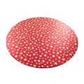 Christmas Cake Board & Decoration Set - Red & Gold Stars Alternative Image