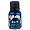 Rainbow Dust Metallic Food Paint  - Metallic Royal Blue - 25ml Alternative Image