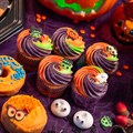 Cute Halloween Sugar Pipings - 200 pieces Alternative Image