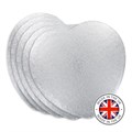 Culpitt Heart Shaped Cake Boards - 5 Pack Alternative Image