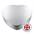 Culpitt Heart Shaped Cake Boards - 5 Pack Alternative Image