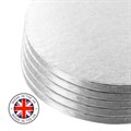 Culpitt Silver Round Cake Boards - 5 Pack Alternative Image