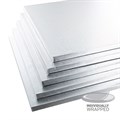 Culpitt Individually Wrapped Silver Square Cake Boards - 5 Pack Alternative Image