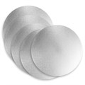 Culpitt Standard 7'' Round Silver Cake Boards - 5 Pack Alternative Image
