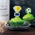 Cupcake Set - Football (48 Pieces) Alternative Image