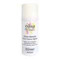 Colour Splash Food Colour Spray - Metallic - Silver - 400ml Alternative Image