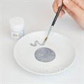 Colour Splash Edible Paint - Metallic Silver Alternative Image